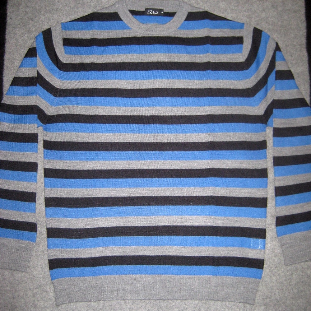 KREW 2004 "Dream" Striped Sweater Skateboarding